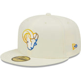 Chrome Color Dim 59FIFTY Fitted Hat - Los Angeles Rams Hats