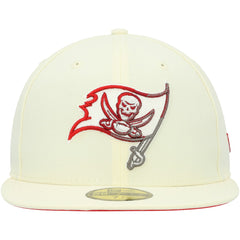 Chrome Color Dim 59FIFTY Fitted Hat - Tampa Bay Buccaneers Hats
