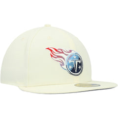 Chrome Color Dim 59FIFTY Fitted Hat - Tennessee Titans Hats