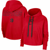 Nike Toronto Raptors Women's Courtside Cropped Pullover Hoodie