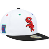 White/Black Chicago White Sox New Era 95th Anniversary Primary Eye 59FIFTY Fitted Hat