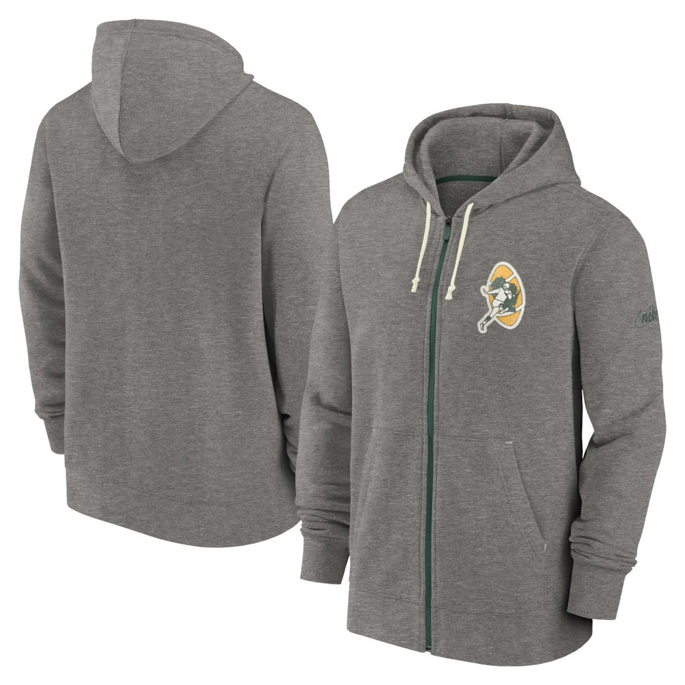Historic Lifestyle Full-Zip Hoodie - Green Bay Packers Hoodies