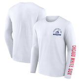 White Chicago White Sox Fanatics Pressbox Long Sleeve T-Shirt