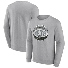Fanatics Brooklyn Nets True Classics Vint Pullover Sweatshirt