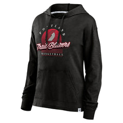 Fanatics Portland Trail Blazers Women's Full Steam Slub Hoodie T-Shirt