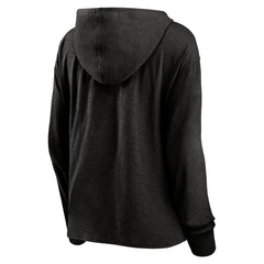 Fanatics Portland Trail Blazers Women's Full Steam Slub Hoodie T-Shirt