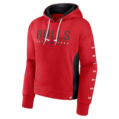 Fanatics Chicago Bulls Women's Iconic Halftime Colorblock Pullover Hoodie