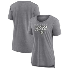 Fanatics Brooklyn Nets Women's True Classics Tri-Blend T-Shirt