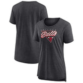 Fanatics Chicago Bulls Women's True Classics Tri-Blend T-Shirt sale