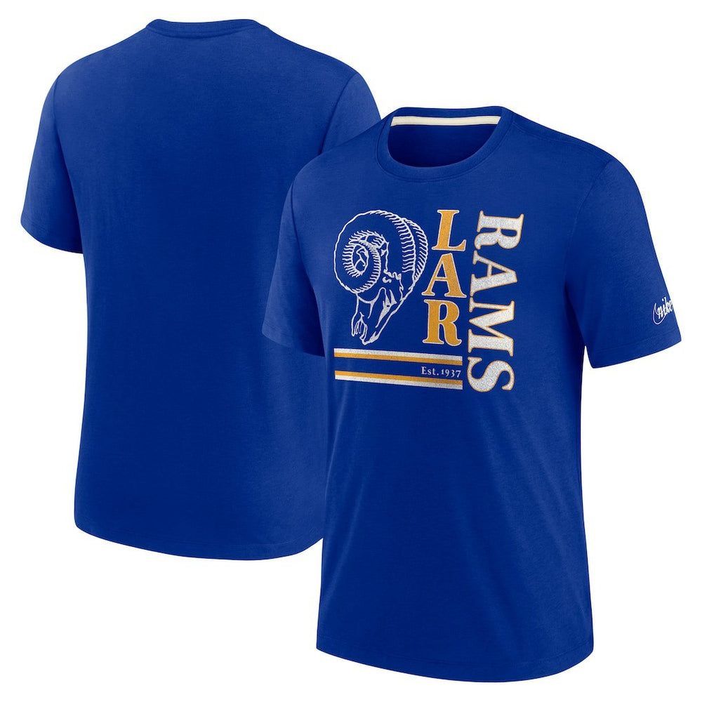 Wordmark Logo Tri-Blend T-Shirt - Los Angeles Rams T-shirts