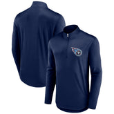 Tough Minded Quarter-Zip Top - Tennessee Titans Tops
