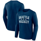 NHL Seattle Kraken Fanatics Skate Or Die Long Sleeve T-Shirt