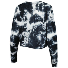 New Era Chicago Bulls Women's Tie Dye Cropped Long Sleeve T-Shirt sale