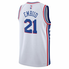Nike Joel Embiid Philadelphia 76ers Unisex Swingman Jersey