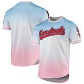 Blue/Pink St. Louis Cardinals Pro Standard Ombre T-Shirt