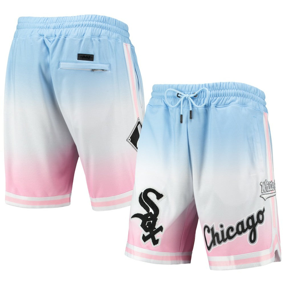 Blue/Pink Chicago White Sox Pro Standard Team Logo Pro Ombre Shorts