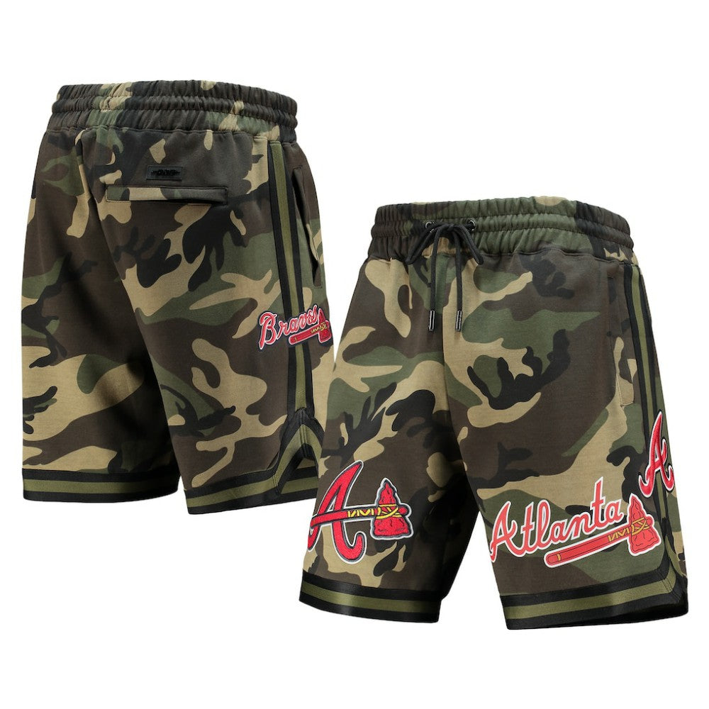 Camo Atlanta Braves Pro Standard Team Shorts