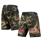 Camo Atlanta Braves Pro Standard Team Shorts