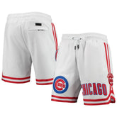White Chicago Cubs Pro Standard Team Logo Shorts