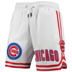 White Chicago Cubs Pro Standard Team Logo Shorts