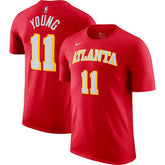 Nike Trae Young Atlanta Hawks Icon 2022/23 Name & Number T-Shirt