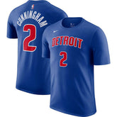 Nike Cade Cunningham Detroit Pistons Icon 2022/23 Name & Number T-Shirt sale