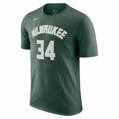 Nike Giannis Antetokounmpo Milwaukee Bucks Icon 2022/23 Name & Number T-Shirt
