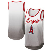 White Los Angeles Angels G-III 4Her by Carl Banks Women's Logo Opening Day Tank Top