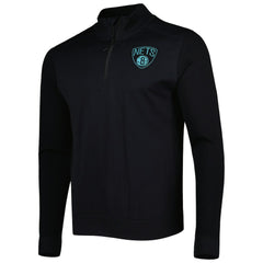 Brooklyn Nets Levelwear Nano Engineered Knit Fabric Quarter-Zip Jacket