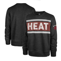 47 brand Miami Heat '47 Tribeca Emerson Pullover Sweatshirt
