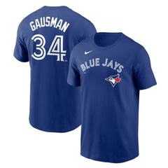 Navy Kevin Gausman Toronto Blue Jays Nike Name & Number T-Shirt