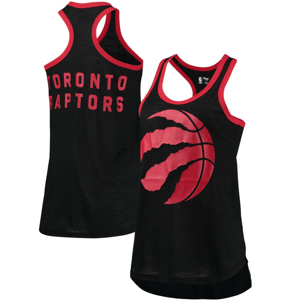 Toronto Raptors G-III Sports by Carl Banks Women's Showdown Scoop-Neck Racerback Tank Top