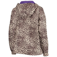 Los Angeles Lakers DKNY Sport Women's Gabriella Windbreaker Half-Zip Hoodie