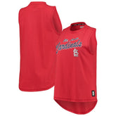 Red St. Louis Cardinals DKNY Sport Women's Marcie Tank Top