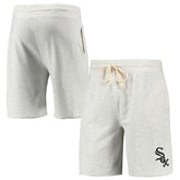 Oatmeal Chicago White Sox Concepts Sport Mainstream Terry Tri-Blend Shorts