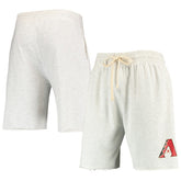 Oatmeal Arizona Diamondbacks Concepts Sport Mainstream Terry Tri-Blend Shorts