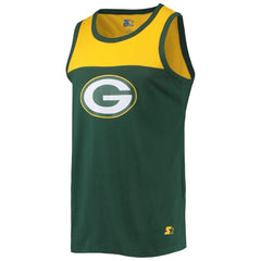 Starter Team Touchdown Fashion Tank Top - Green Bay Packers Tops