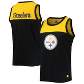 Starter Team Touchdown Fashion Tank Top - Pittsburgh Steelers Tops