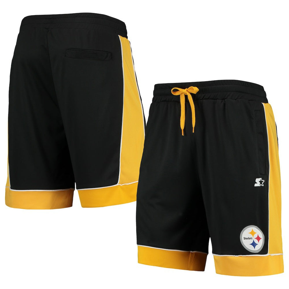 Starter Fan Favorite Fashion Shorts - Pittsburgh Steelers Shorts