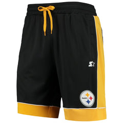 Starter Fan Favorite Fashion Shorts - Pittsburgh Steelers Shorts