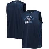 MSX by Michael Strahan Rebound Tank Top - Tennessee Titans Tops