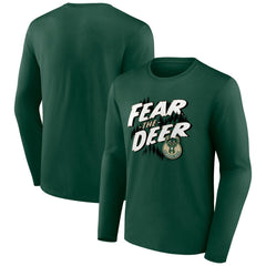 Milwaukee Bucks Tip-Off Long Sleeve T-Shirt
