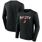 Portland Trail Blazers Tip-Off Long Sleeve T-Shirt