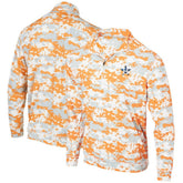 Orange Houston Astros Digital Camo Performance Quarter-Zip Pullover Jacket