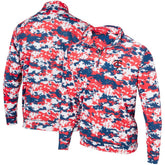 Red Minnesota Twins Digital Camo Performance Quarter-Zip Pullover Jacket