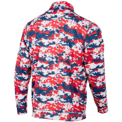 Red Minnesota Twins Digital Camo Performance Quarter-Zip Pullover Jacket