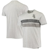 Heathered Gray Chicago White Sox '47 Team Logo T-Shirt
