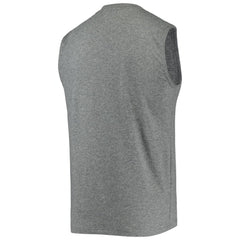 Heathered Gray Chicago White Sox New Era Muscle Tank Top