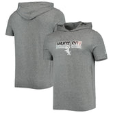 Heathered Gray Chicago White Sox New Era Hoodie T-Shirt