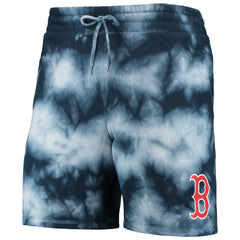 Navy Boston Red Sox New Era Team Dye Shorts